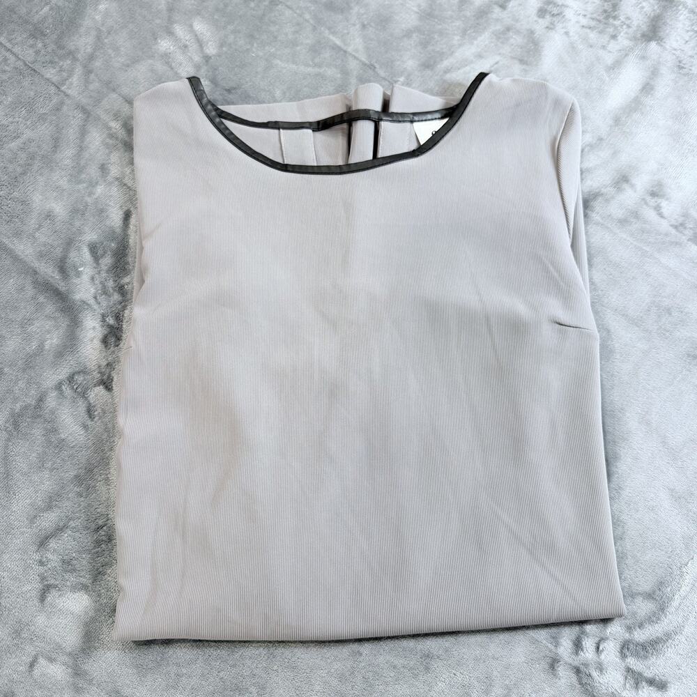 ECI New York Women’s Grey Dress Sz Large - Picture 10 of 11